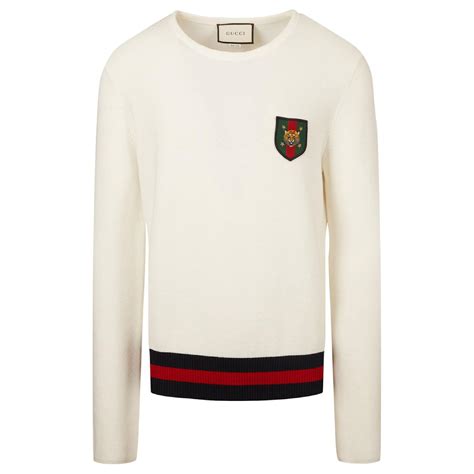 pull gucci blanc|Pulls de Luxe Homme .